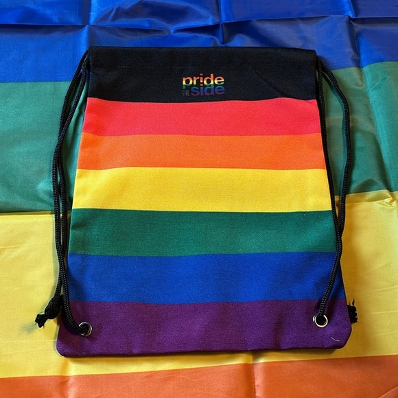 2 Piece Set Flag and Pride Cinch bag UNISEX - Picture 2 of 2